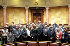 10 May 2013 The parliament deputy speakers of the Dayton Accords signatory countries (photo TANJUG)